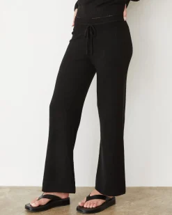 Sets|Pants*MONROW Boucle Knit Relaxed Pant BLACK