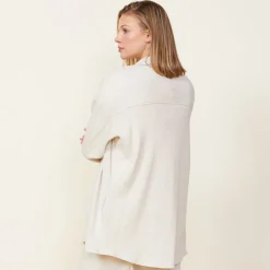 Jackets*MONROW Brushed Thermal Shirt ASH