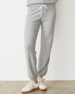 Sets|Sweats*MONROW Brushed Thermal Vintage Sweat HEATHER/ASH