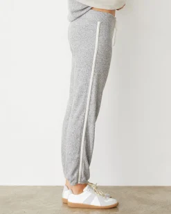Sets|Sweats*MONROW Brushed Thermal Vintage Sweat HEATHER/ASH