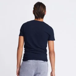 Men's Tops|Mens Sale*MONROW Crew Neck Tee BLUE
