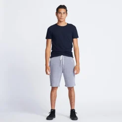 Men's Tops|Mens Sale*MONROW Crew Neck Tee BLUE