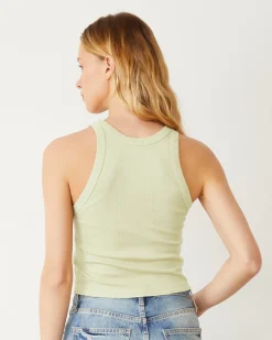 Tanks*MONROW Crop Ultimate Tank MATCHA