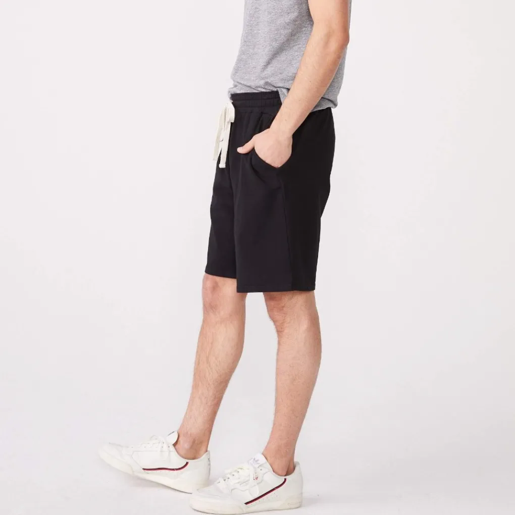 Mens Sale|Men's Sale*MONROW Elastic Waist Shorts BLACK