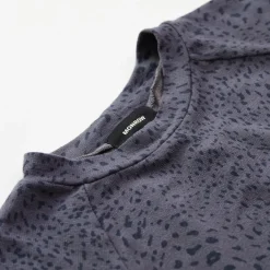 Kids*MONROW Kids Mini Cheetah Raglan Sweatshirt VINTAGEBLACK