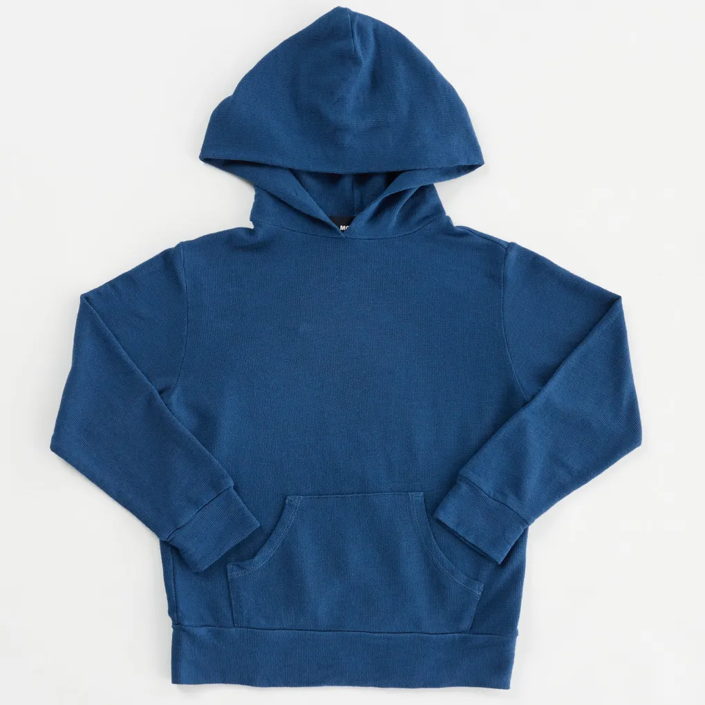 Kids*MONROW Kids Supersoft Pullover Hoody VINTAGEBLUE