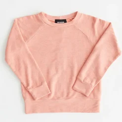 Kids*MONROW Kids Supersoft Raglan BRIGHTCORAL