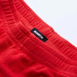Kids*MONROW Kids Supersoft Rainbow Stripe Sweats BLOODRED