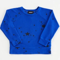 Kids*MONROW Kids Supersoft Stardust Raglan ELECTRICBLUE