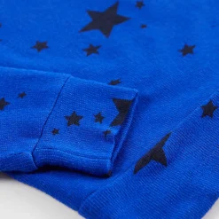Kids*MONROW Kids Supersoft Stardust Raglan ELECTRICBLUE