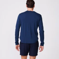 Men's Tops|Mens Sale*MONROW Long Sleeve Henley INCA