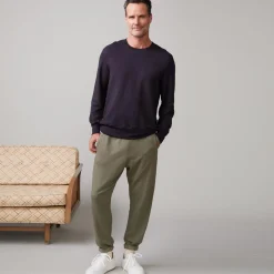 Mens Sale|Men's Sale*MONROW Lounge Sweatshirt FADEDBLACK