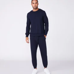 Mens Sale|Men's Sale*MONROW Lounge Sweatshirt NEPTUNE