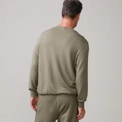 Mens Sale|Men's Sale*MONROW Lounge Sweatshirt ARMY