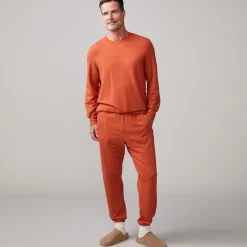 Mens Sale|Men's Sale*MONROW Lounge Sweatshirt FADEDRUST