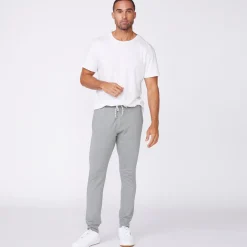 Men's Bottoms|Mens Sale*MONROW Men's Bungee Cord Joggers - Color GUNMETAL