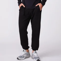 Men's Bottoms|Mens Sale*MONROW Men's Lounge Sweats - Color BLACK