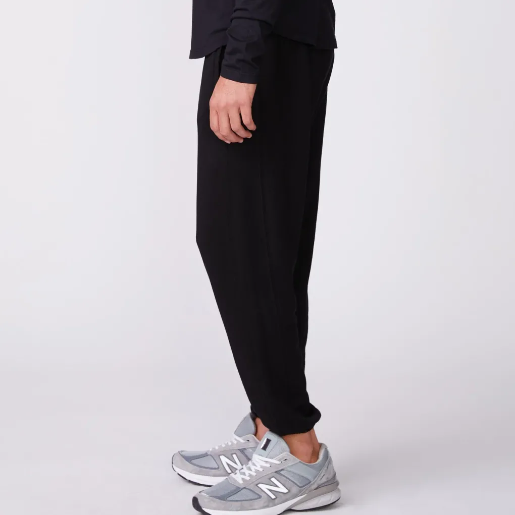 Men's Bottoms|Mens Sale*MONROW Men's Lounge Sweats - Color BLACK