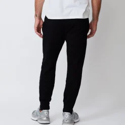Men's Bottoms|Mens Classics*MONROW Men's Supersoft Fleece Jogger - Color BLACK