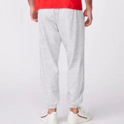 Men's Bottoms|Mens Sale*MONROW Men's Vintage Weekend Sweats - Heather Grey HEATHERGREY