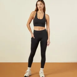 Movement*MONROW Movement High Rise Leggings BLACK