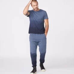 Men's Bottoms|Mens Sale*MONROW Ombre Lounge Sweats BLUESTEEL