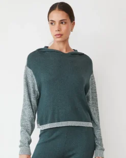 Travel Essentials|Sets*MONROW Organic Cotton Cashmere Hooded Sweater SEAMOSS