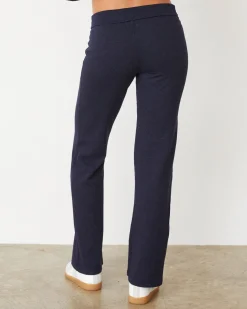 Travel Essentials|Sets*MONROW Original Fleece Flare Pant HEATHEREDNAVY