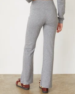 Travel Essentials|Sets*MONROW Original Fleece Flare Pant GRANITE