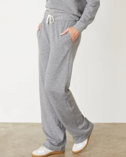 Travel Essentials|Sets*MONROW Original Fleece Straight Leg Sweat GRANITE
