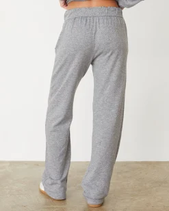 Travel Essentials|Sets*MONROW Original Fleece Straight Leg Sweat GRANITE