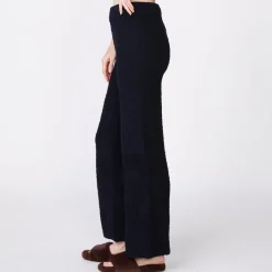 Sweats*MONROW Plush Sweater Pants BLACK