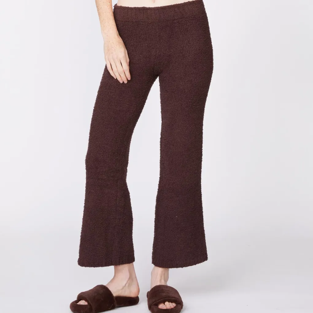 Sweats*MONROW Plush Sweater Pants - Color COCOA