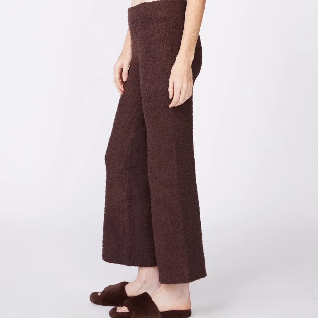 Sweats*MONROW Plush Sweater Pants - Color COCOA