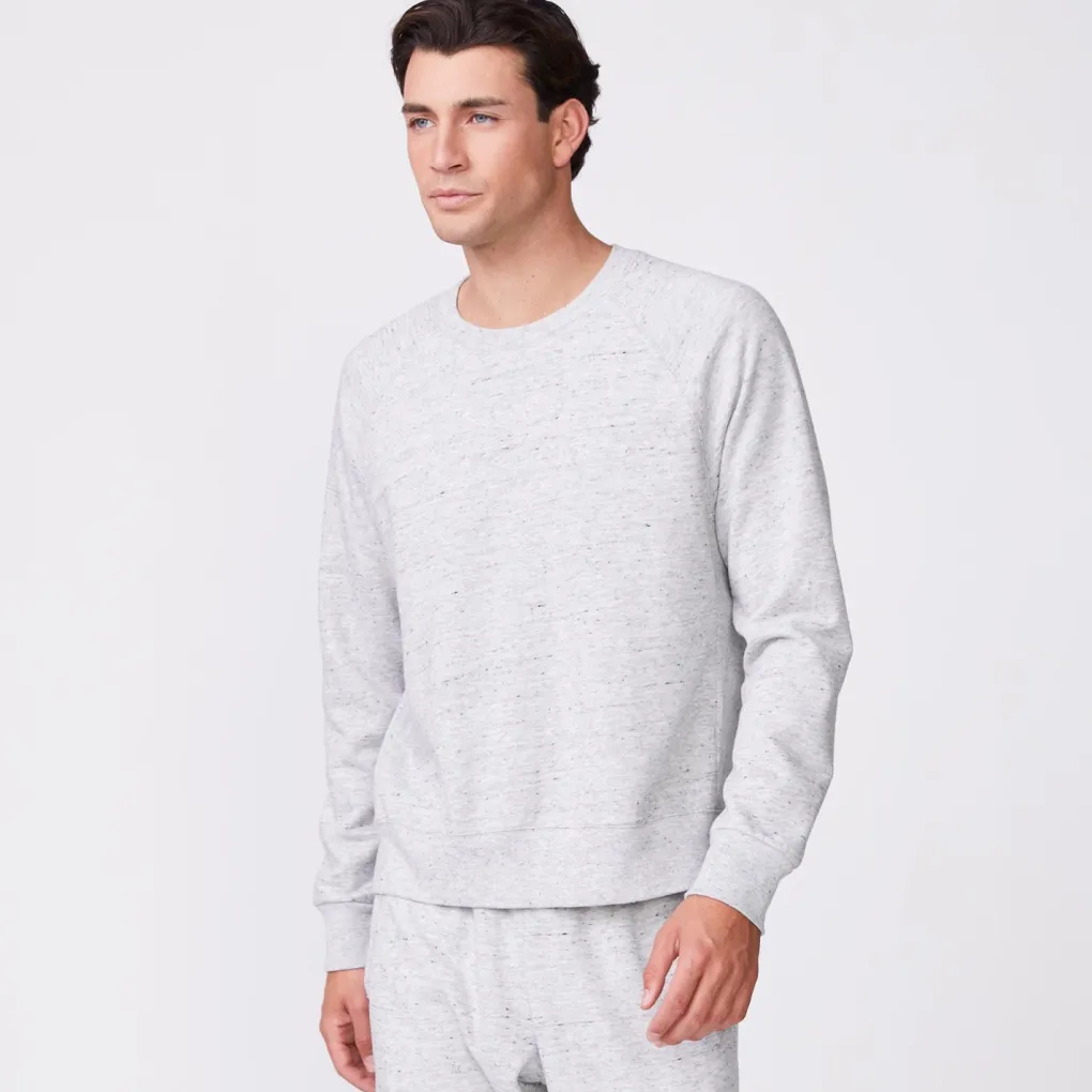 Mens Sale|Men's Sale*MONROW Raglan Sweatshirt HEATHERGREY