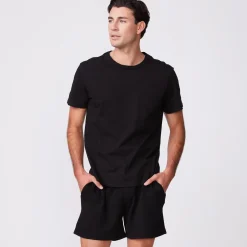 Men's Tops|Mens Classics*MONROW Relaxed Crew BLACK