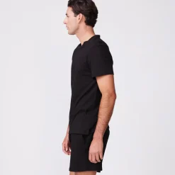 Men's Tops|Mens Classics*MONROW Relaxed Crew BLACK