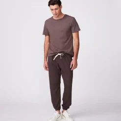Men's Tops|Mens Sale*MONROW Relaxed Crew COCOA