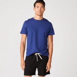 Men's Tops|Mens Sale*MONROW Relaxed Crew NAVYBLUE
