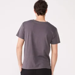 Men's Tops|Mens Sale*MONROW Relaxed Crew VINTAGEBLACK