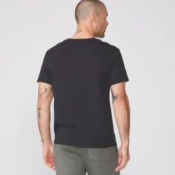 Men's Tops|Mens Sale*MONROW Relaxed Pocket Crew FADEDBLACK