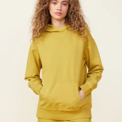 Hoodies*MONROW 90's Classic Hoody GOLDENOLIVE