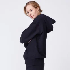 Hoodies*MONROW 90's Classic Hoody BLACK