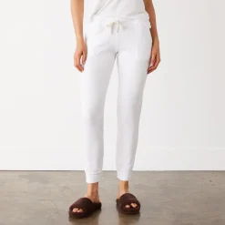 Softfleece|Sweats*MONROW Softfleece Girlfriend Sweats WHITE