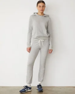 Softfleece|Sweatshirts*MONROW Softfleece Kangaroo Pullover HEATHERGREY