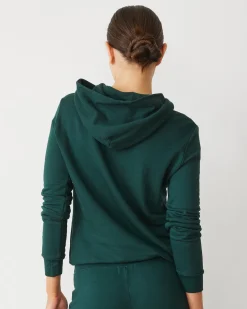 Softfleece|Sets*MONROW Softfleece Kangaroo Pullover EVERGREEN