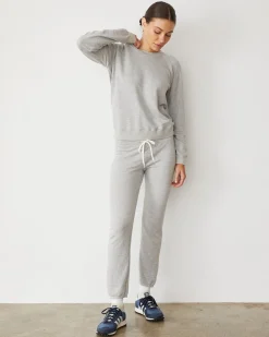 Softfleece|Sets*MONROW Softfleece Vintage Raglan HEATHERGREY