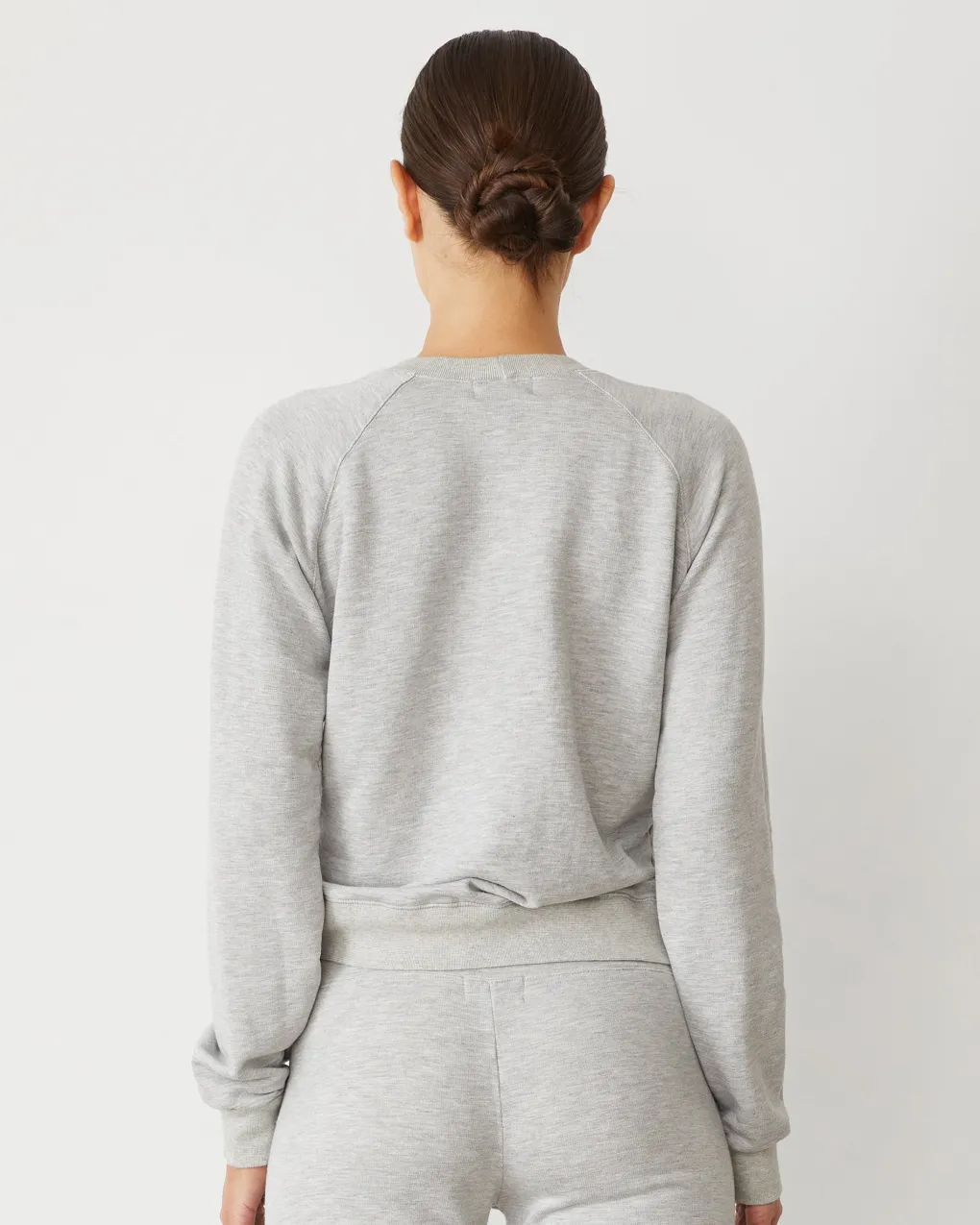 Softfleece|Sets*MONROW Softfleece Vintage Raglan HEATHERGREY