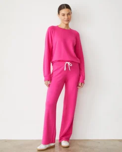 Softfleece|Sets*MONROW Softfleece Vintage Raglan FUCHSIA