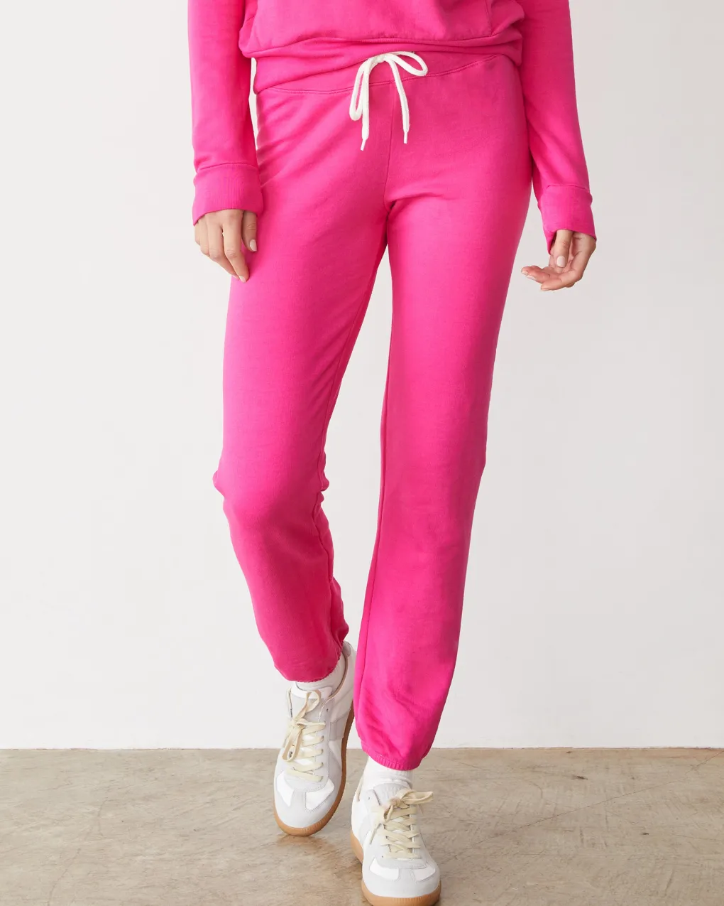 Softfleece|Sets*MONROW Softfleece Vintage Sweat FUCHSIA